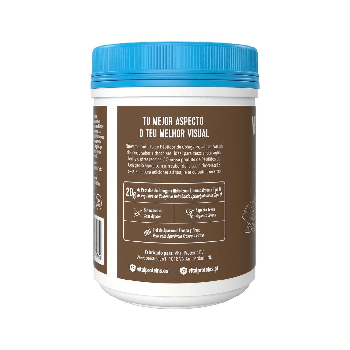Vital Proteins Collagen Peptides Péptidos de Colágeno Chocolate 297g