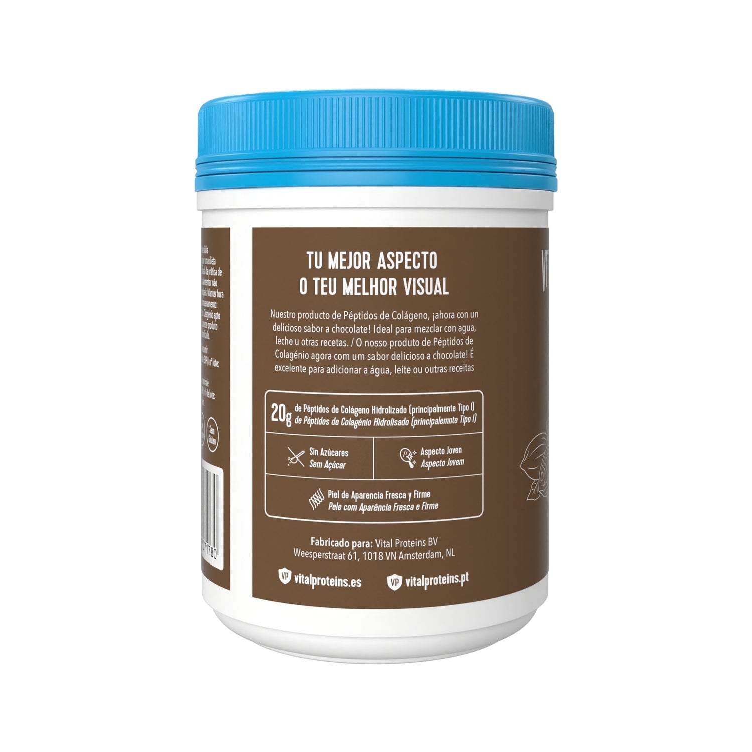 Vital Proteins Collagen Peptides Péptidos de Colágeno Chocolate 297g