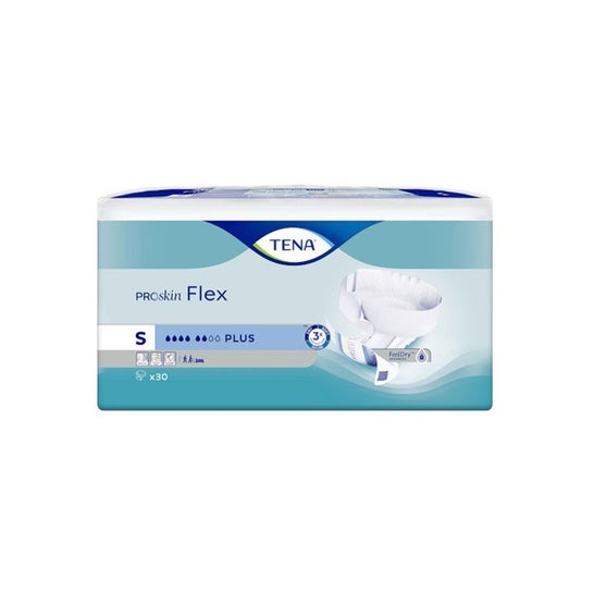 Tena Proskin Flex Pañales con Cintura Plus S 30uds