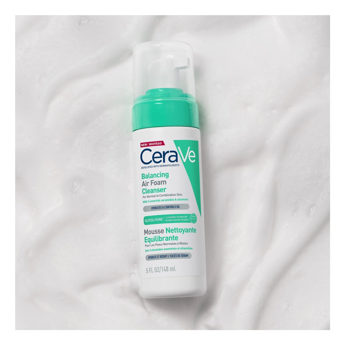 CeraVe Limpiador Air Foam Reequilibrante 148ml