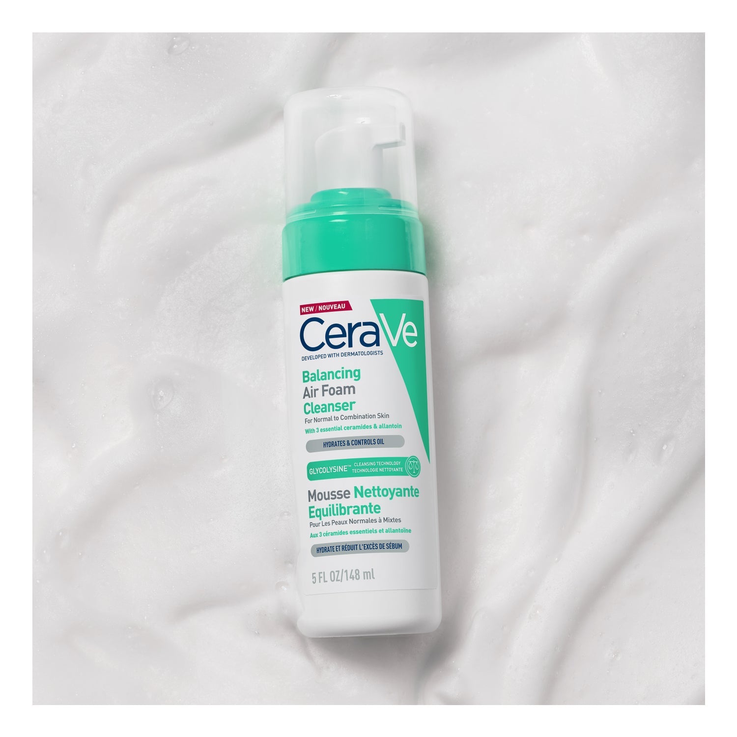 CeraVe Limpiador Air Foam Reequilibrante 148ml