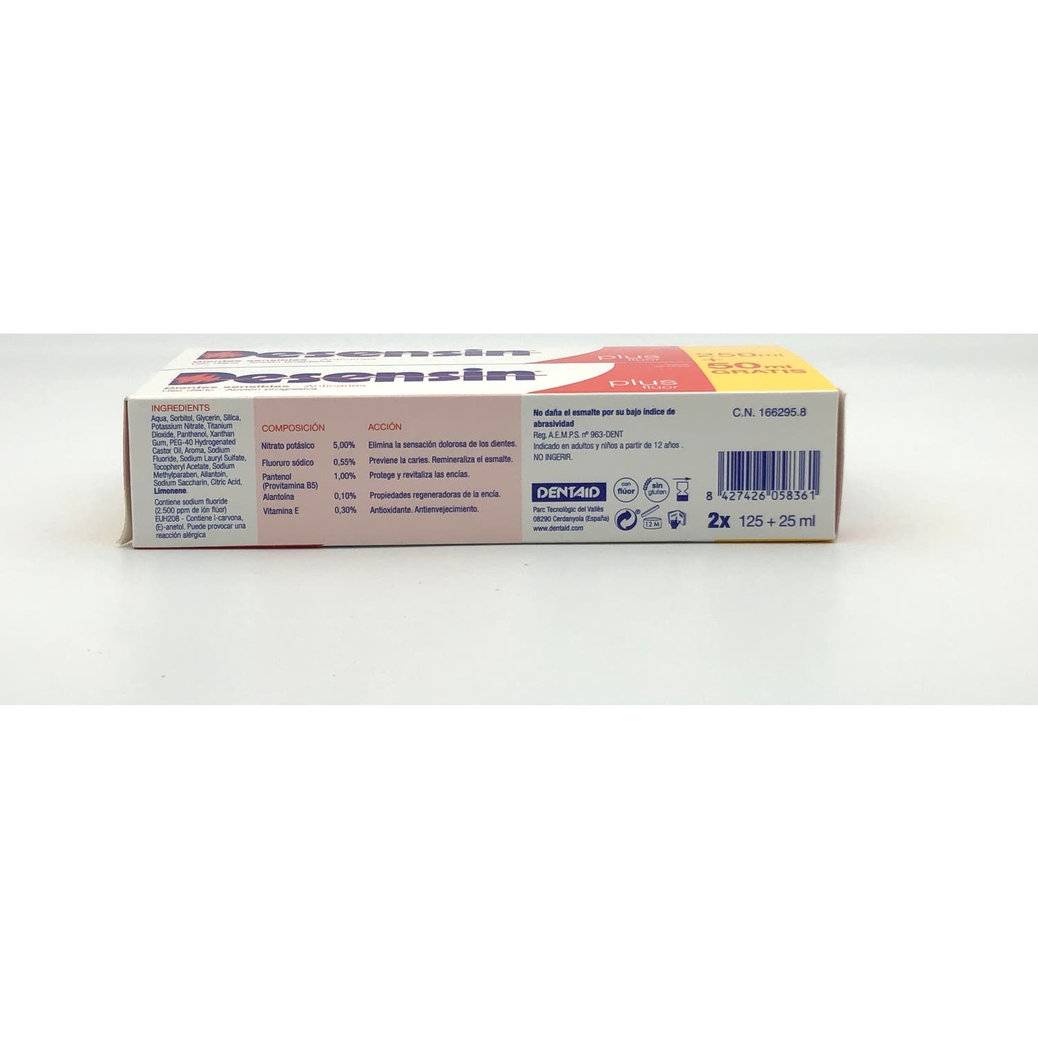 Desensin Plus Dientes Sensibles 2x150ml