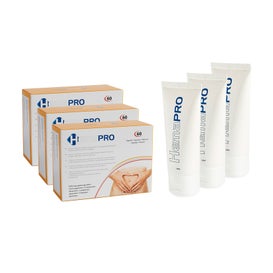 Hemapro Pack Crema 3x60ml + Pills 3x60caps