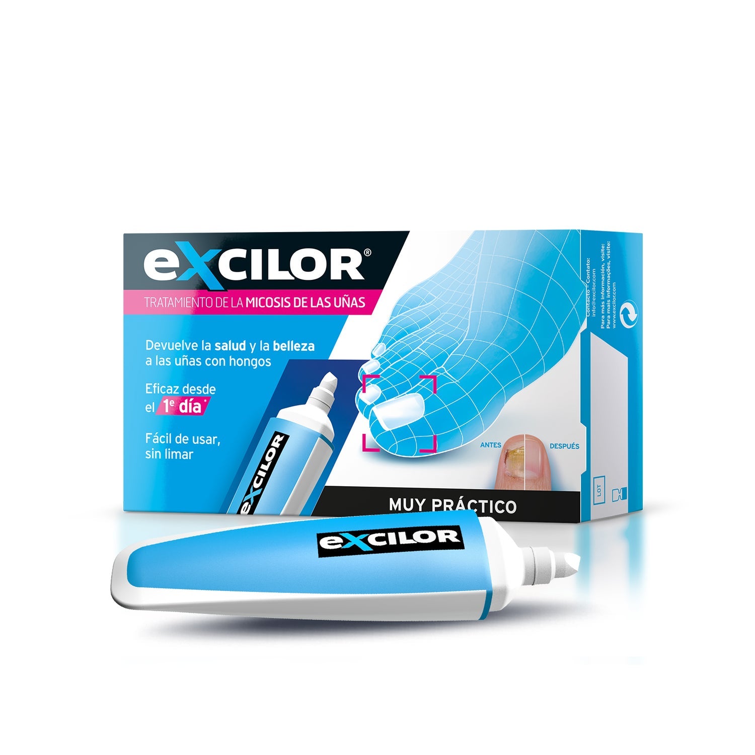 Excilor Pen Tratamiento de la Micosis de las Uñas 3,3ml