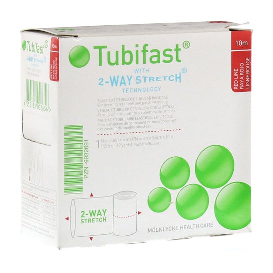 Tubifast 2Way Stretch Rojo 1ut
