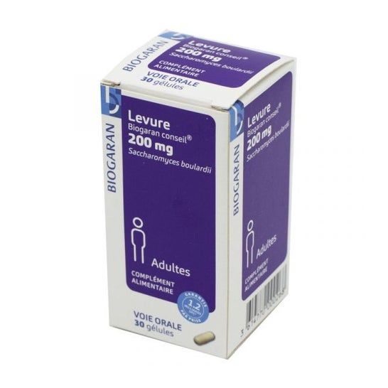 Biogaran Levure 200mg 30comp
