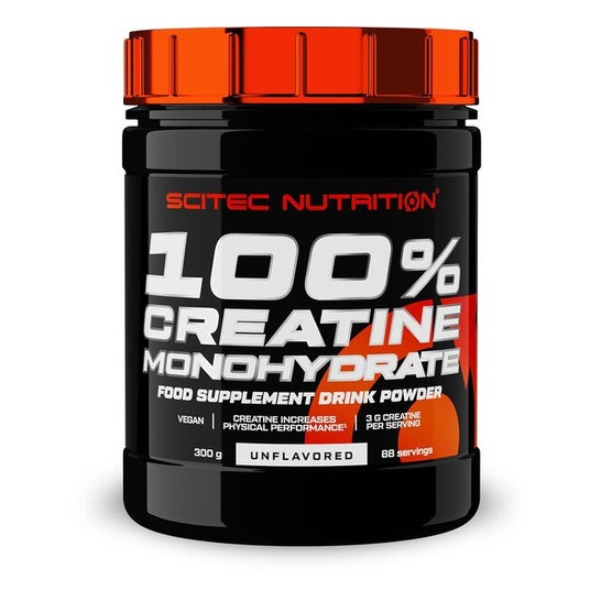 Scitec Nutrition 100% Creatine Monohydrate Sin Sabor 300g