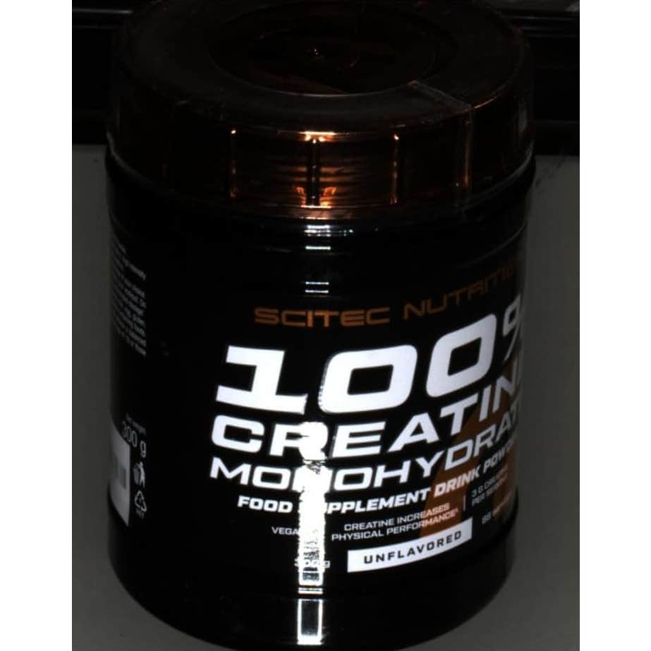 Scitec Nutrition 100% Creatine Monohydrate Sin Sabor 300g