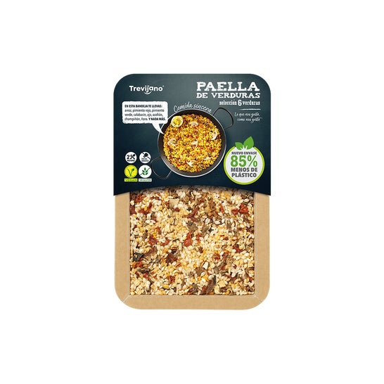 Trevijano Paella 6 Verduras Sin Gluten Vegan 280 g