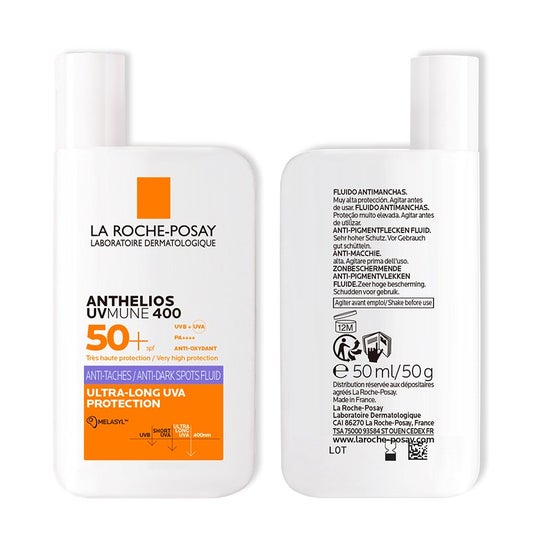 La Roche Posay Anthelios UVMune 400 Fluido Anti-Manchas SPF50+ 50ml