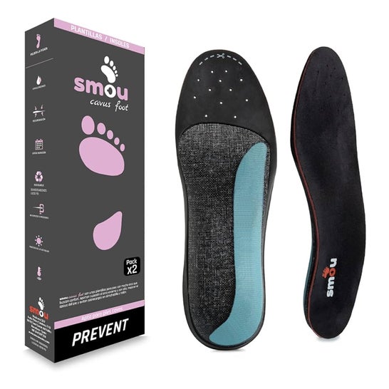 Smou Cavus Foot Plantilla Pie Cavo Talla 37/38 1 Par