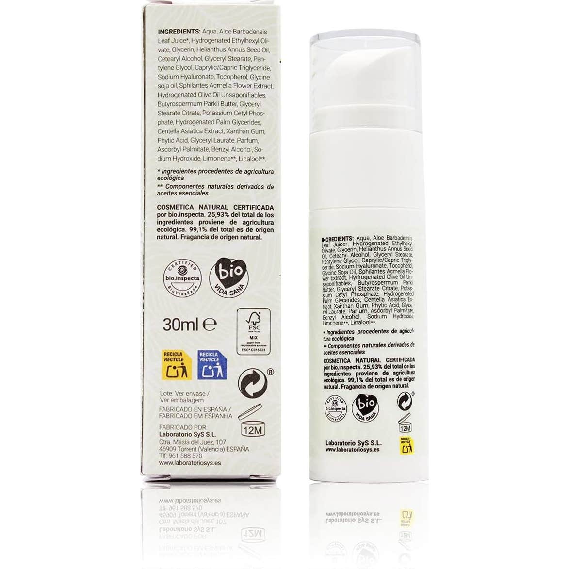 Labnatur Bio Sérum Facial Regenerador Centella Asiática 30ml