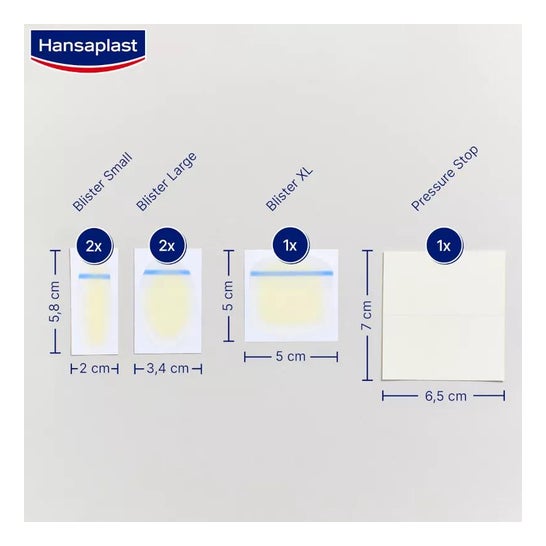 Hansaplast Ampollas Mix Pack 6 uds