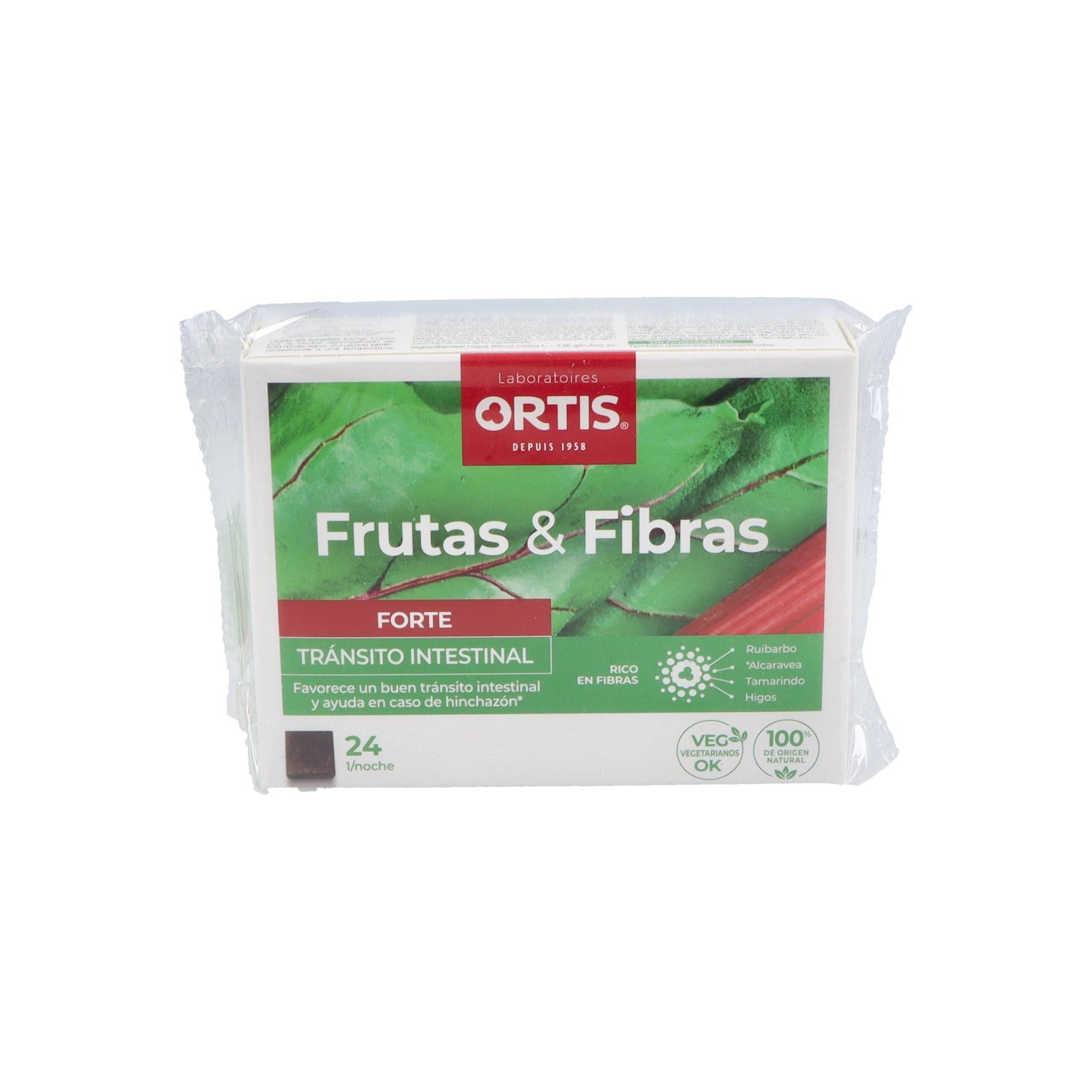 Ortis Frutas&Fibras Forte 2x24 cubos
