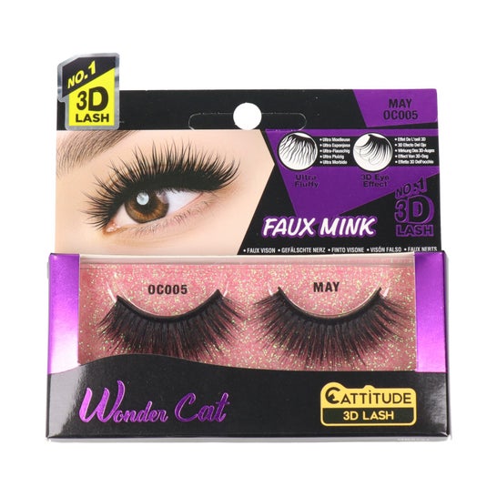 Ebin New York Wonder Cat Cattitude 3 D Lash May 1 par
