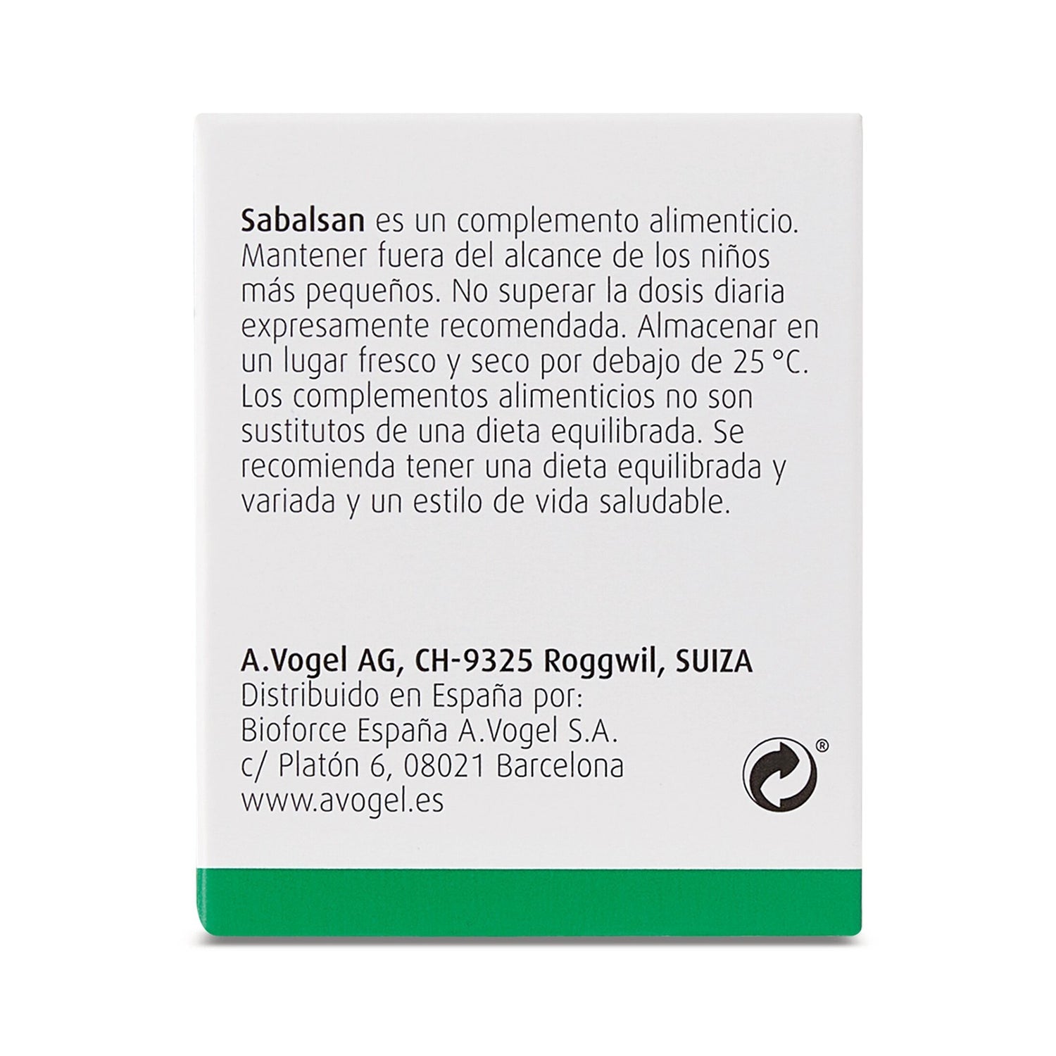 A. Vogel Sabalsan 30caps