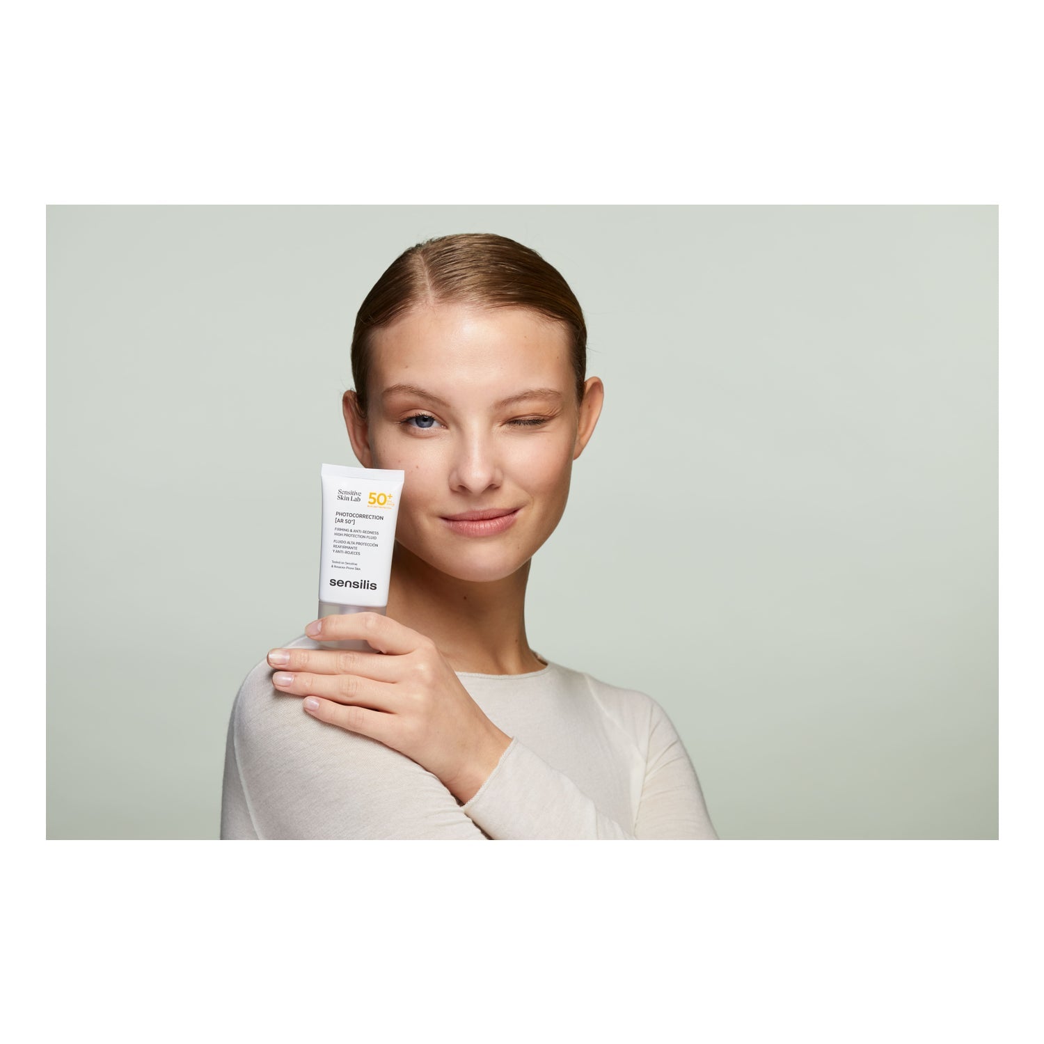 Sensilis Photocorrection [AR 50+] Fluido Reafirmante y Anti-Rojeces SPF50+ 40ml
