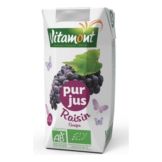 Vitamont Zumo Uva Negra Bio 200 ml