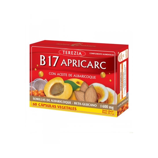 Terezia B17 Apricarc Aceite Albaricoque 60caps