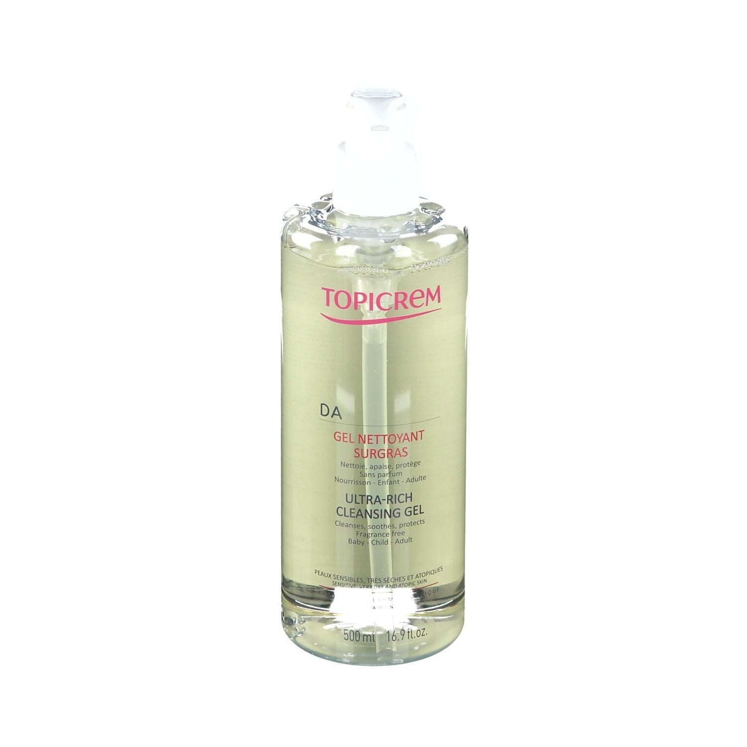 Topicrem DA Gel Sobrengrasante 500ml