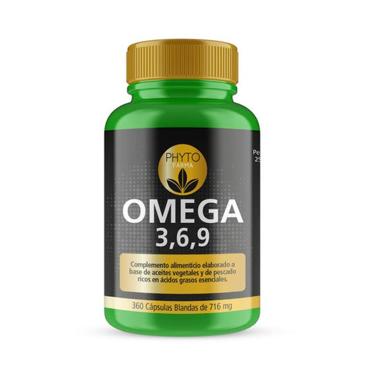 Phytofarma Omega 3 6 9 360 caps blandas