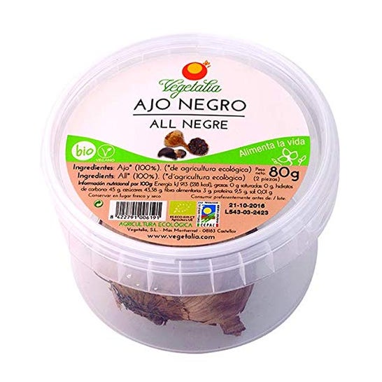 Vegetalia Ajo Negro Bio 2 Cabezas 80 g