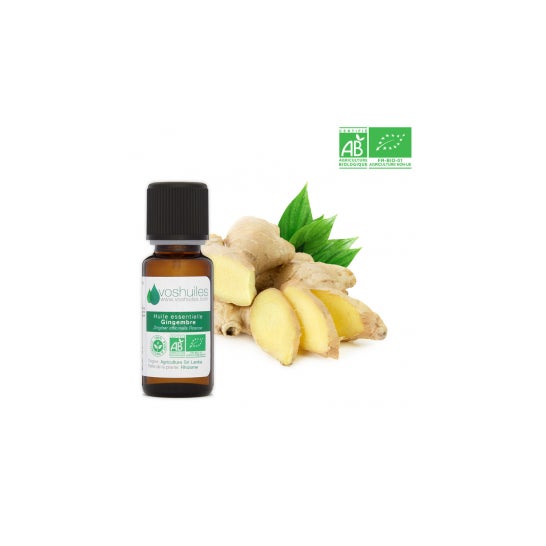 Voshuiles Aceite Esencial BIO de Jengibre 5ml