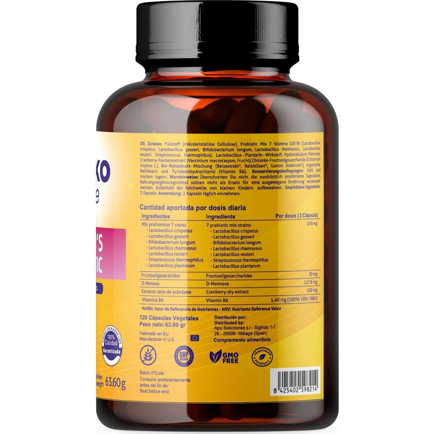 Kinoko Life Women's Probiotic 120caps