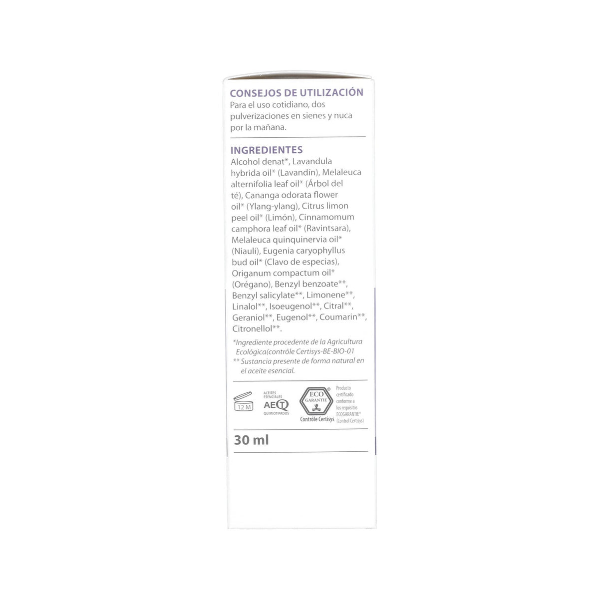 Pranarôm Aromapar+ Spray Protect BIO 30ml