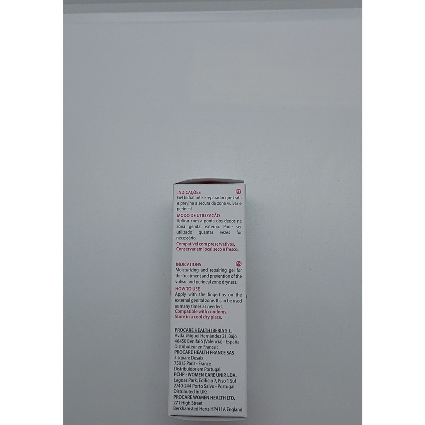 Palomacare Gel Vulvar Hidratante y Reparador 30ml