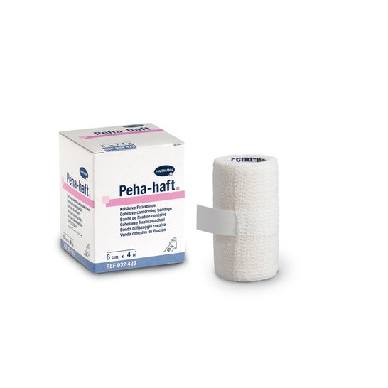 Hartmann Peha Haft Cinta de Fijación Látex 4 mx6 cm