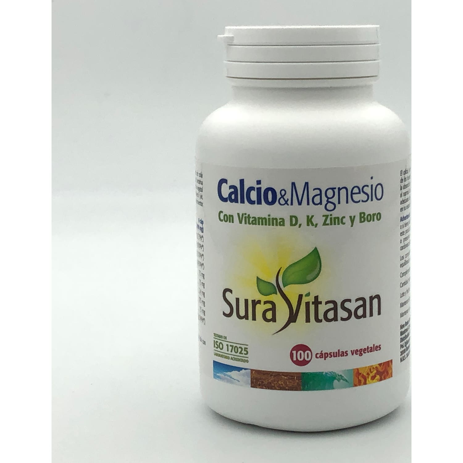Sura Vitasan Calcio & Magnesio + D + K + Zinc + Boro 100Cáps