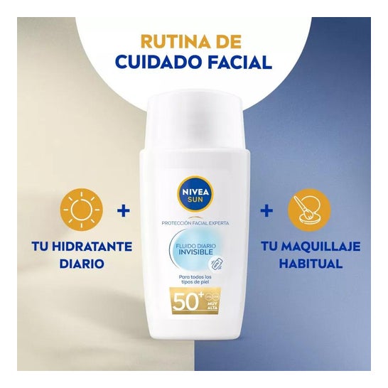 Nivea Sun Fluido Invisible Diario Spf50 40ml