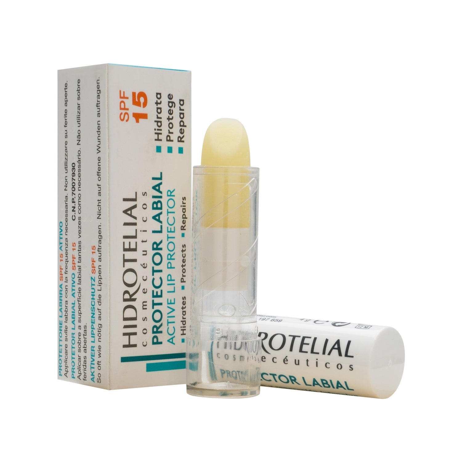 Hidrotelial protector labial activo SPF15 4g