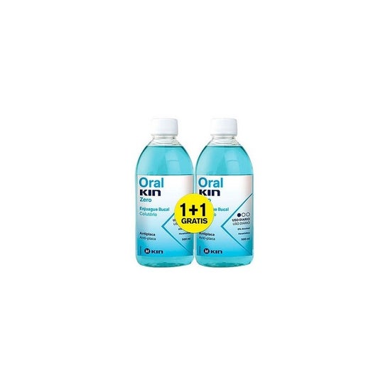 Oralkin Zero Enjuague 2x500ml