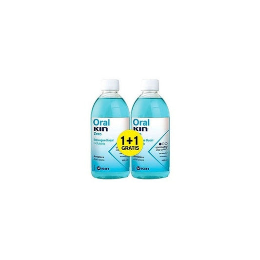 Oralkin Zero Enjuague 2x500ml