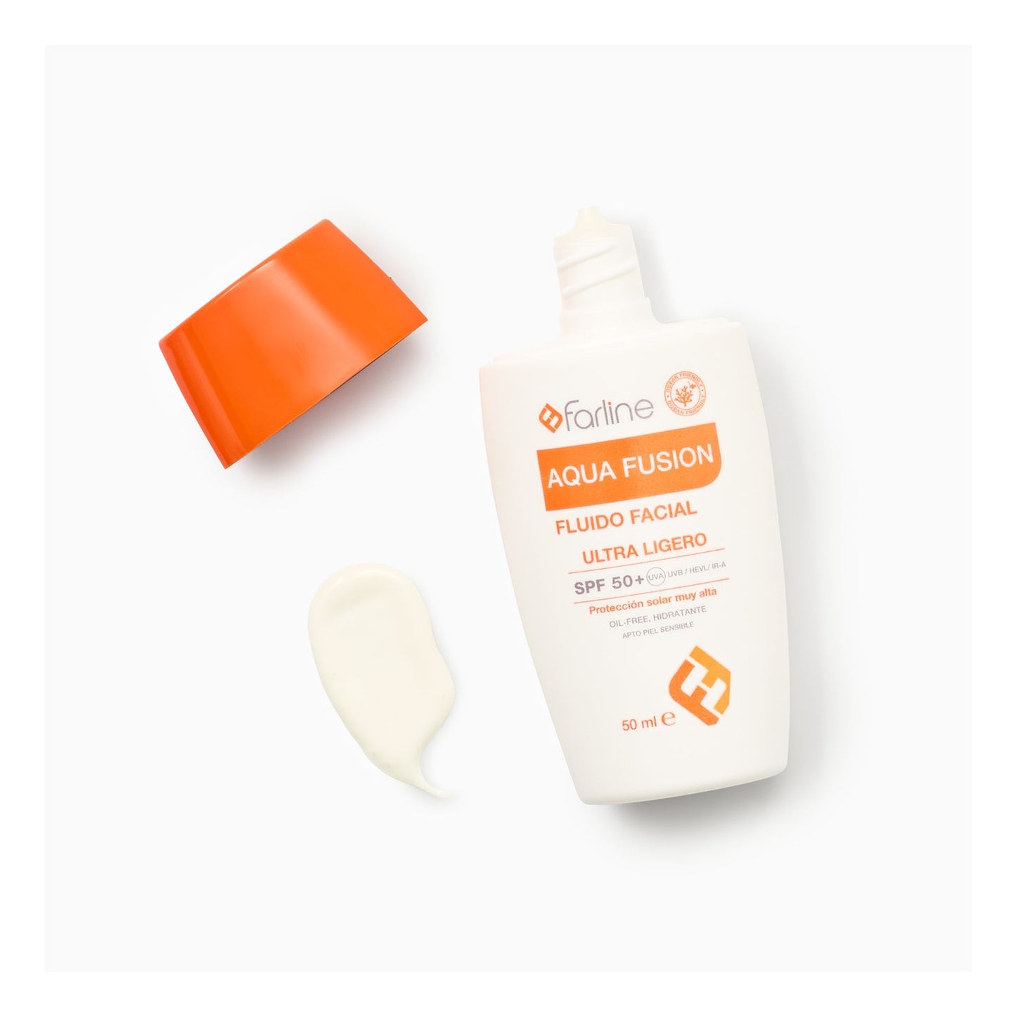 Farline Aqua Fusion Fluido Facial Ultra Ligero SPF50+ 50ml