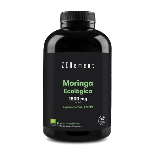 Zenement Moringa Ecológica 1800mg 260vcaps