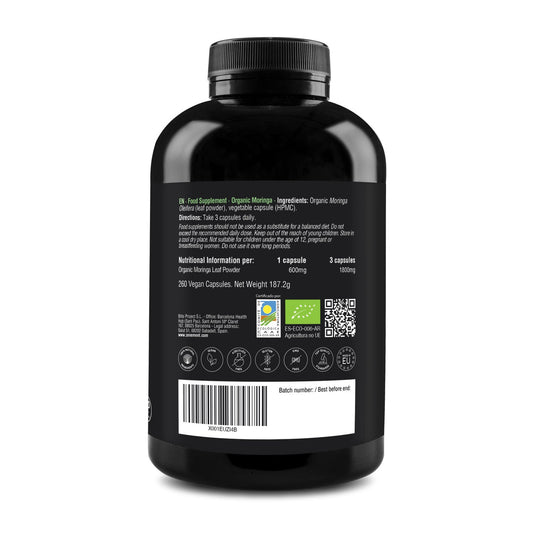 Zenement Moringa Ecológica 1800mg 260vcaps