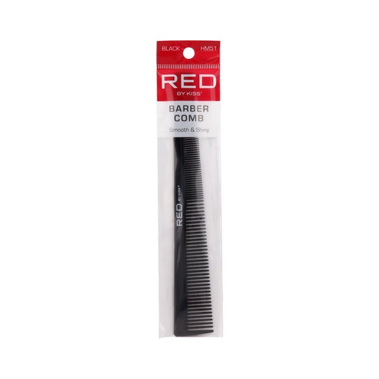 Red By Kiss Barber Comb 1 ud