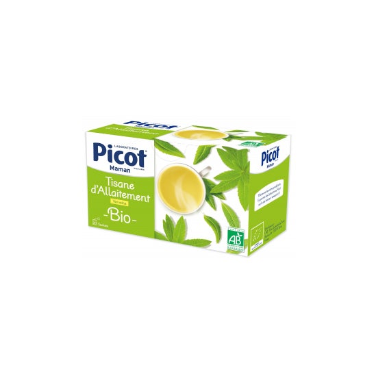 Picot Picot Mamá Picot Verbena Lactancia Té de hierbas 20 sobres