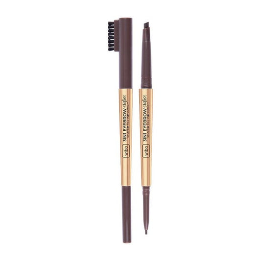 Wibo 3 In 1 Eyebrow Stylist Nº2 Dark Brown 0.4g