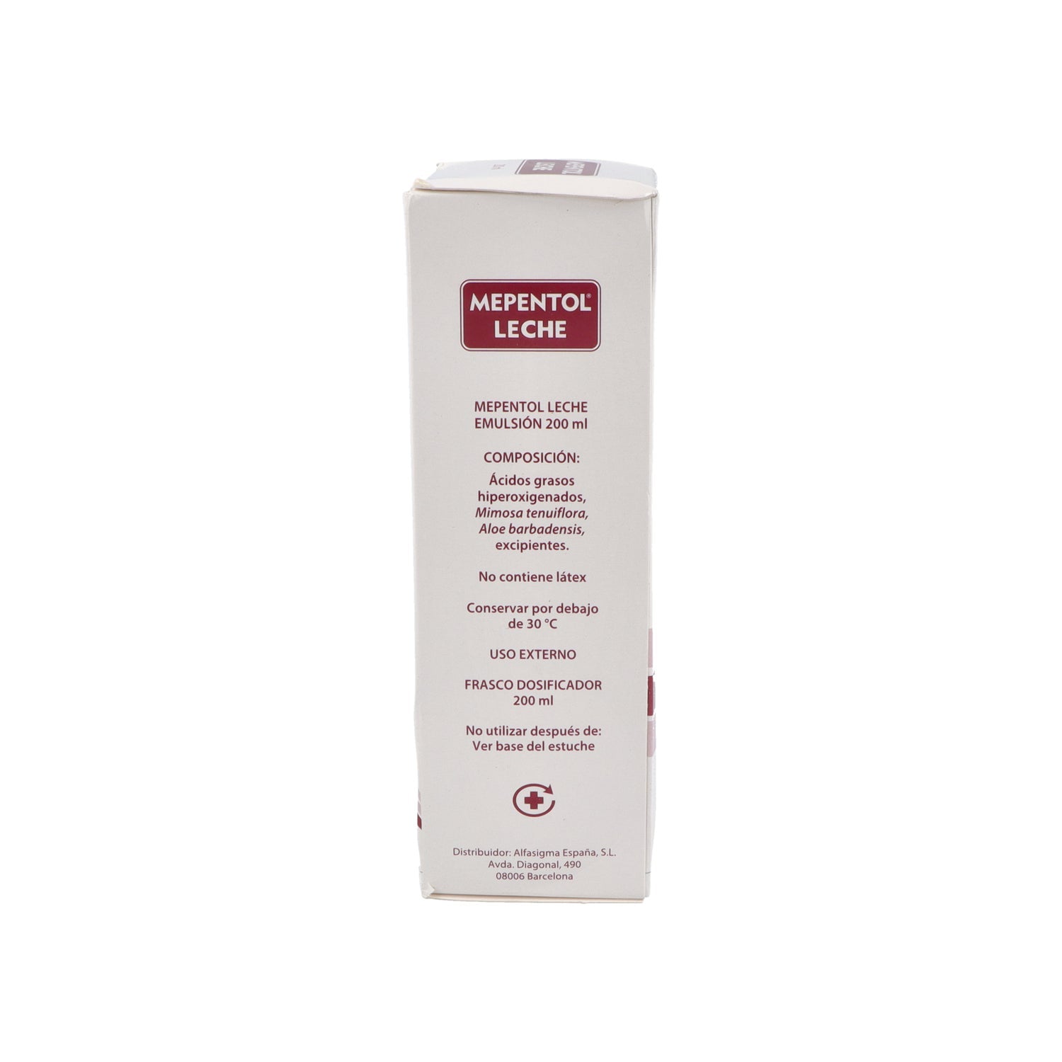 Mepentol Leche Emulsión para Úlceras 200ml