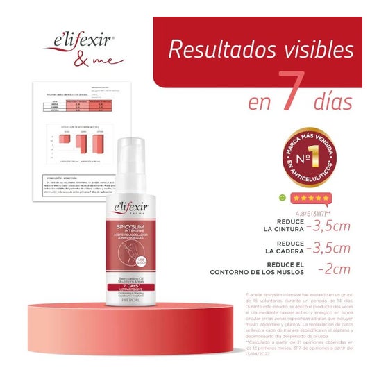 Elifexir Spicyslim Aceite Inductor Quemagrasas 100ml