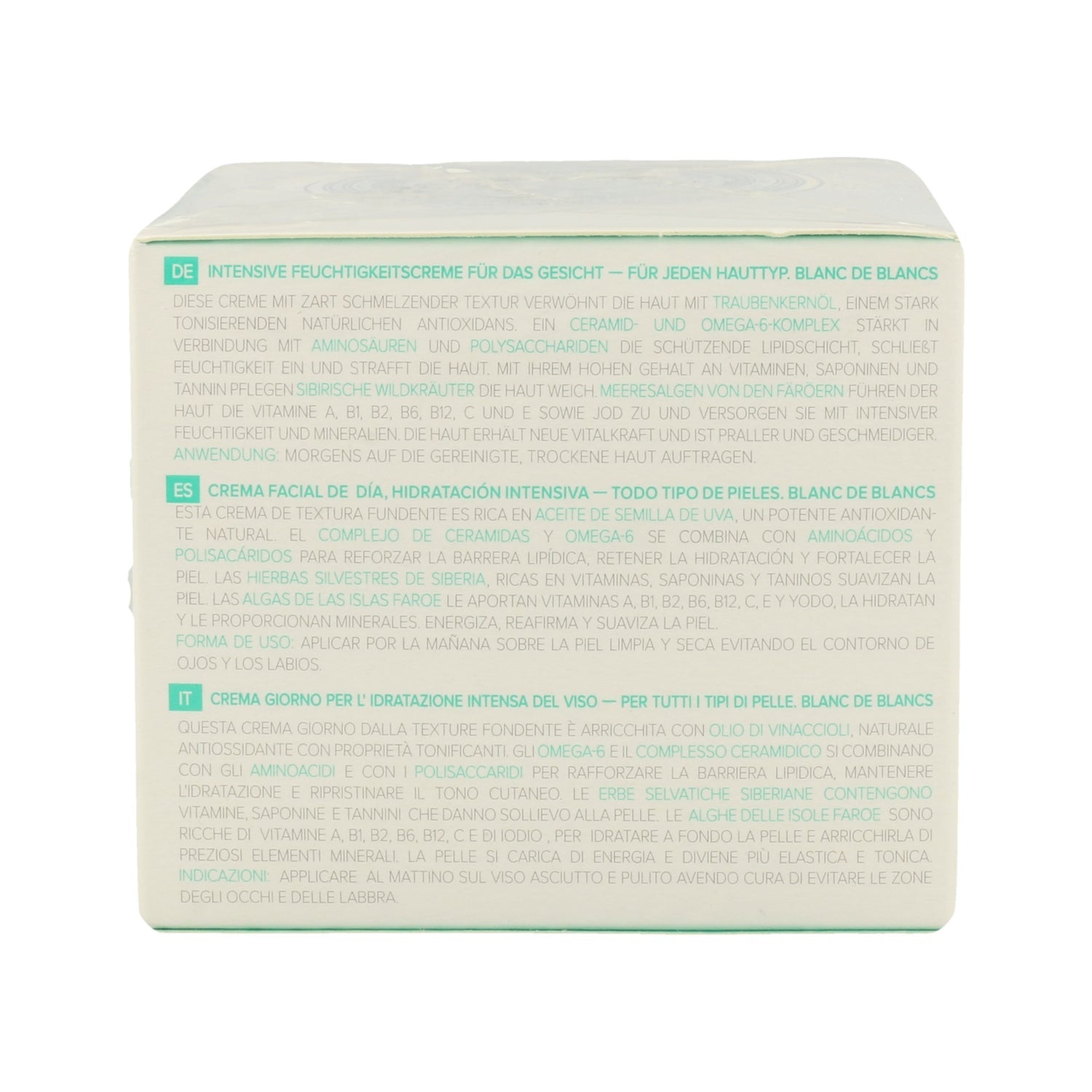 Natura Siberica Crema Facial de Día Hidratación Intensiva Blanc de Blancs 50ml