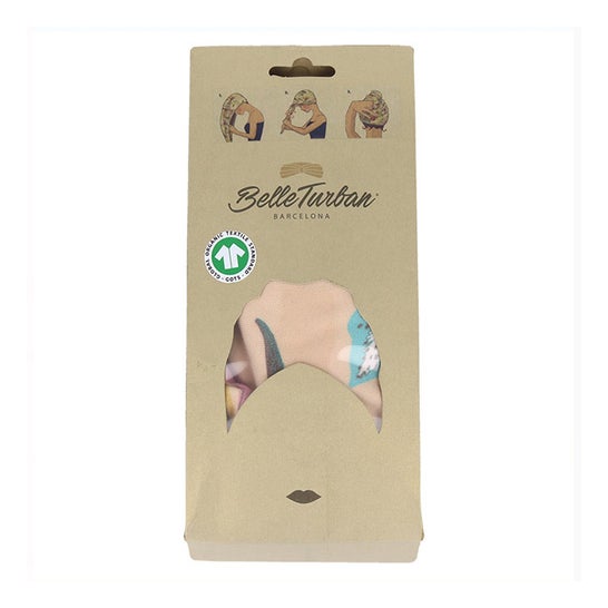 Belle Turban Casquete Toalla Baño Tropical 1 ud