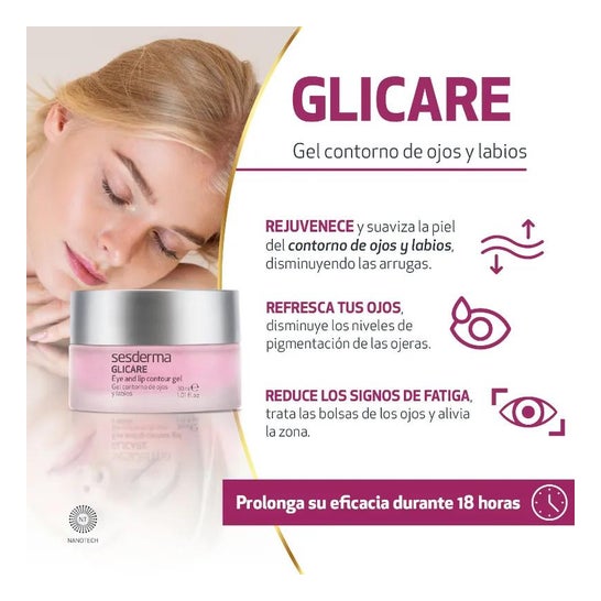 Sesderma Glicare Gel Contorno de Ojos y Labios 30ml