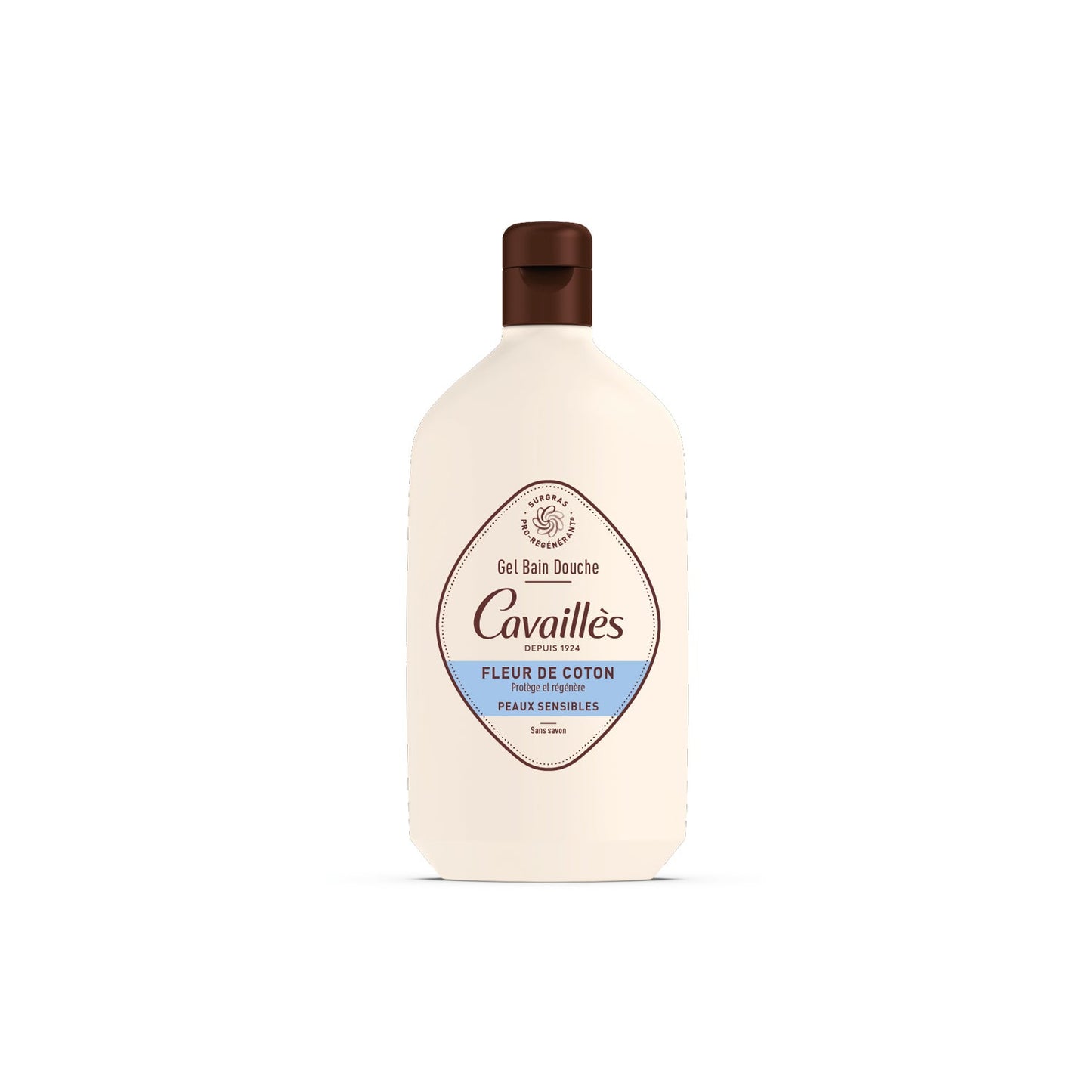 Roge Cavailles Gel de ducha y baño Extra Fat Flower Cotton 400 Ml