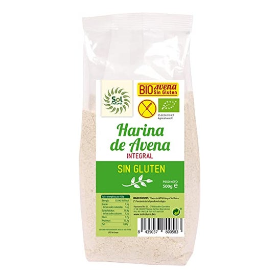 Sol Natural Harina de Avena Bio 500g