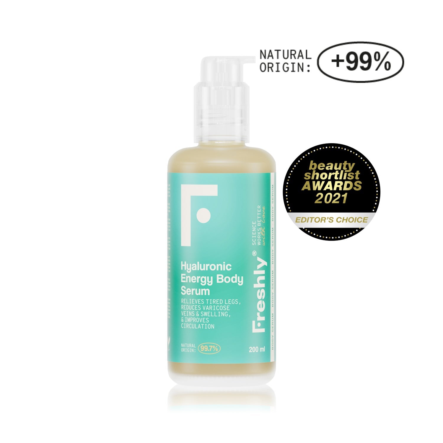 Freshly Cosmetics Hyaluronic Energy Body Serum 200ml